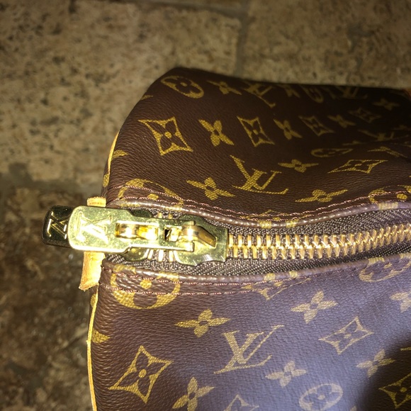 SOLD—Authentic Louis Vuitton keepall 50 w lock - Picture 3 of 6